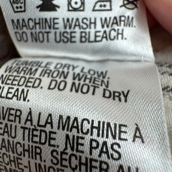 QuikSilver Waterman Collection Button Down Flannel Shirt Mens XXL White Brown - Picture 10 of 14